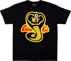 Cobra Kai Shirt T-Shirt Karate Retro Apparel 80s New