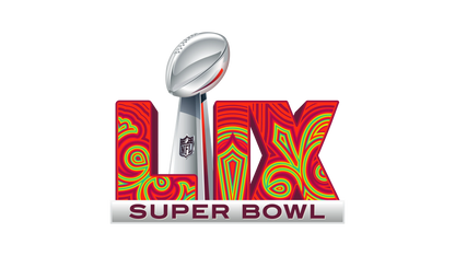 Super Bowl 59 Sticker Logo