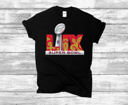 Super Bowl 59  T-Shirt 2025 Kansas City Chief VS Philadelphia Eagles