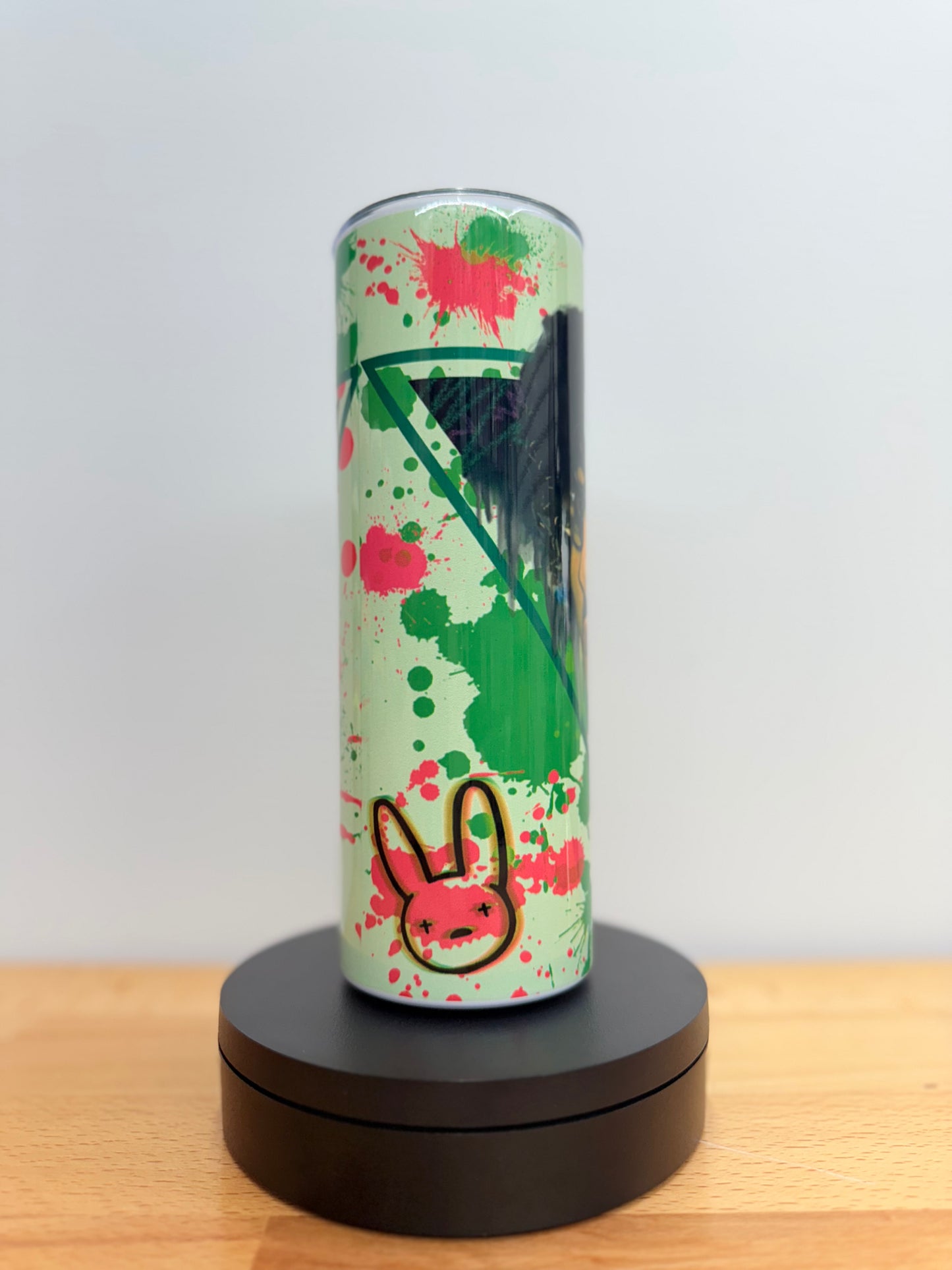 Bad Bunny Green Splash 20oz Tumbler