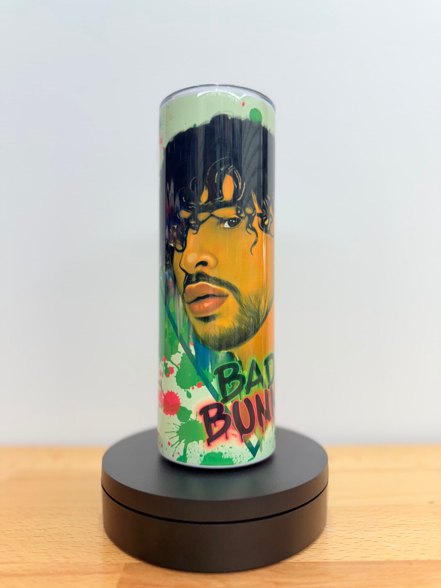 Bad Bunny Green Splash 20oz Tumbler