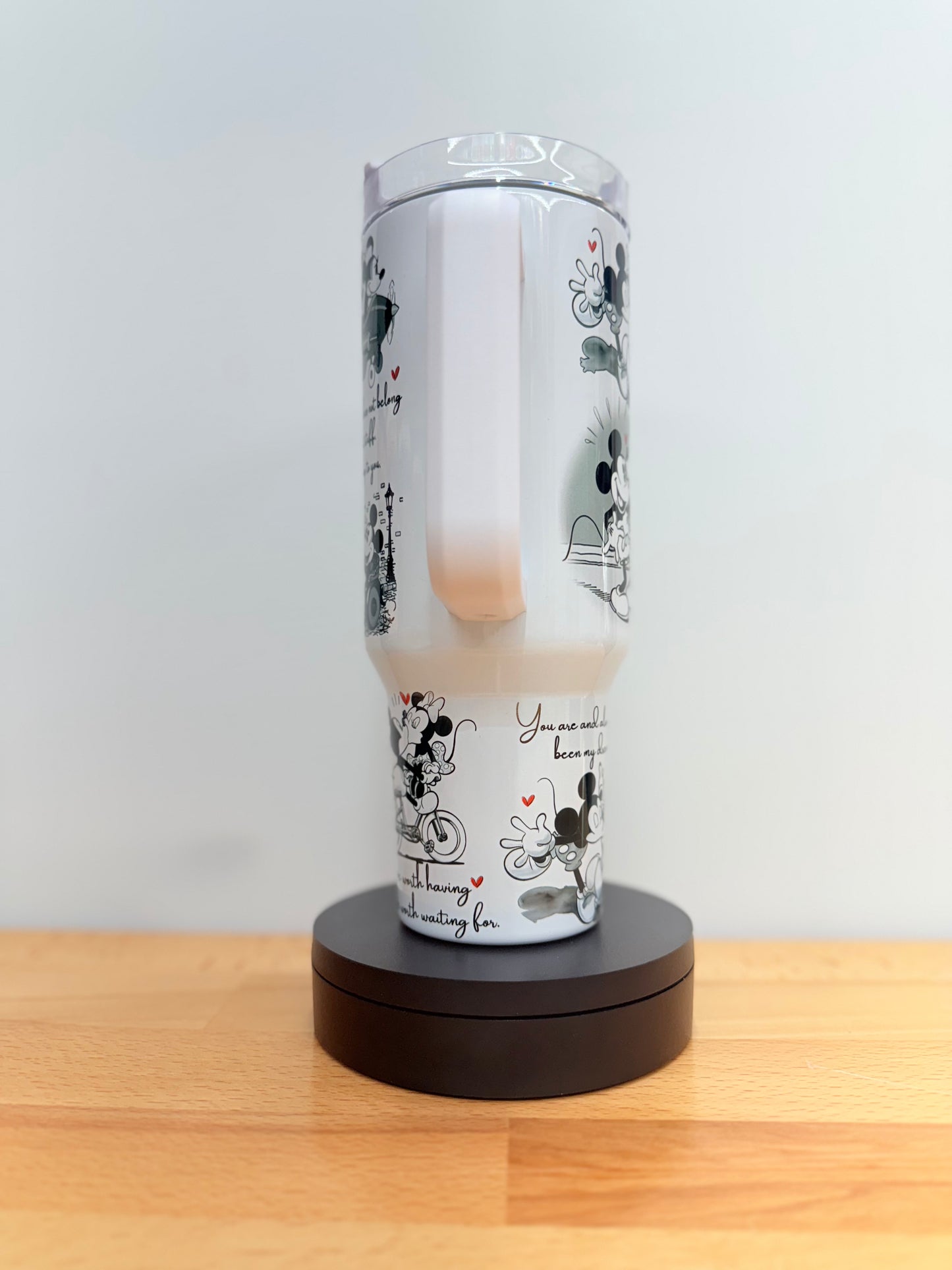 Mickey Black & White 40oz Tumbler