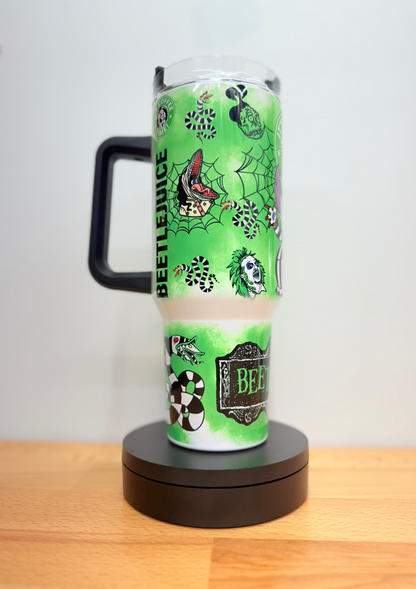 Stitch Beetlejuice 40oz Tumbler