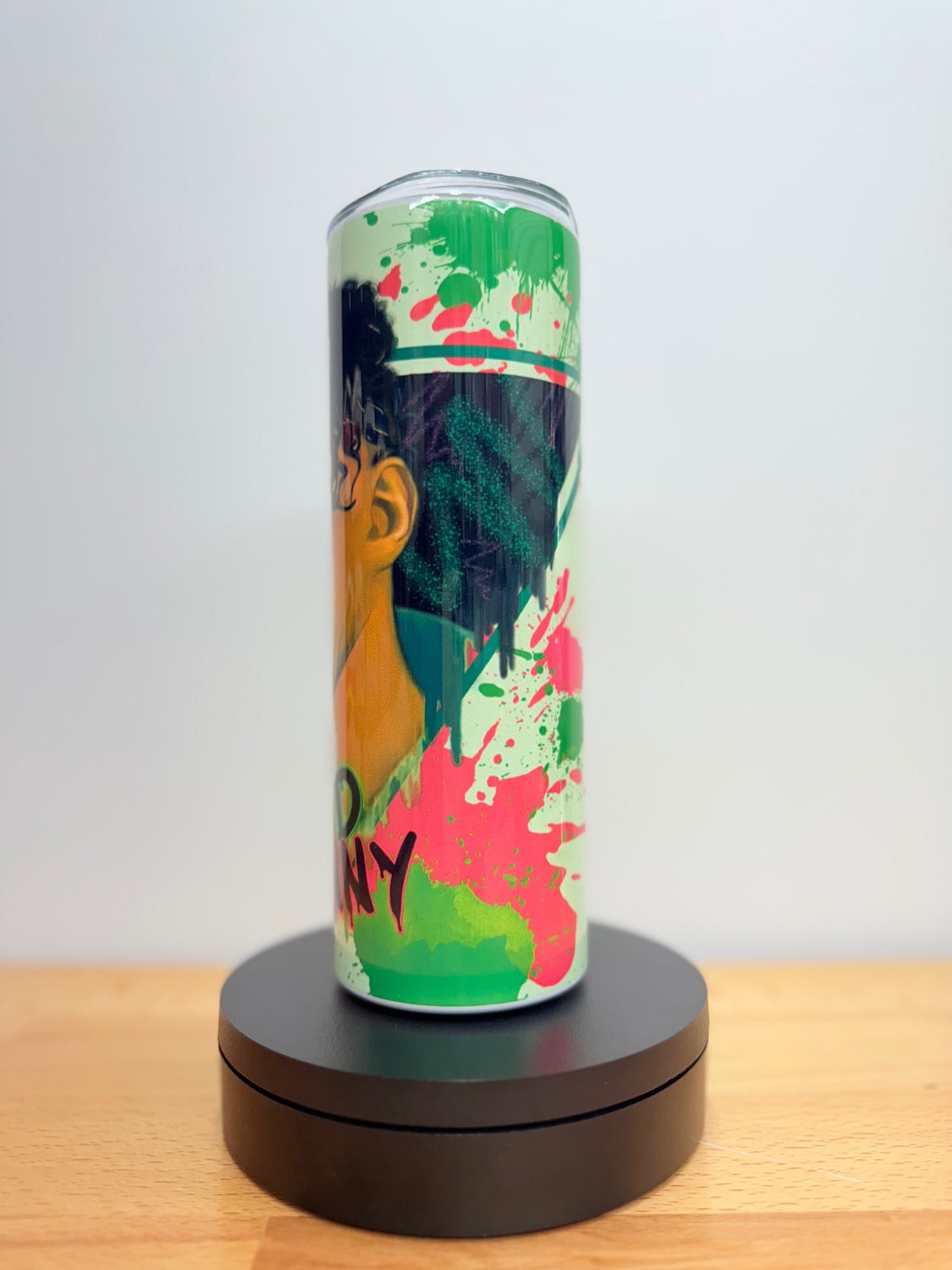 Bad Bunny Green Splash 20oz Tumbler