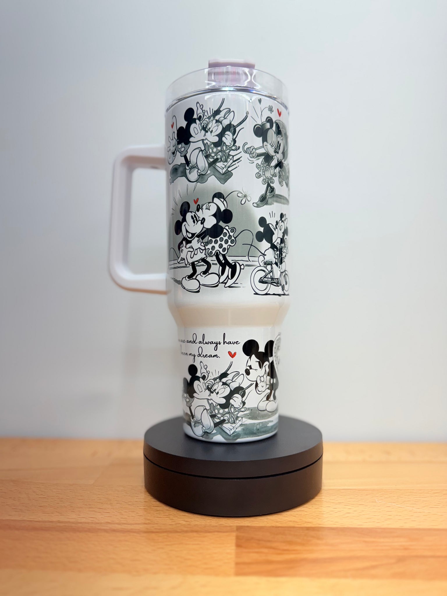 Mickey Black & White 40oz Tumbler