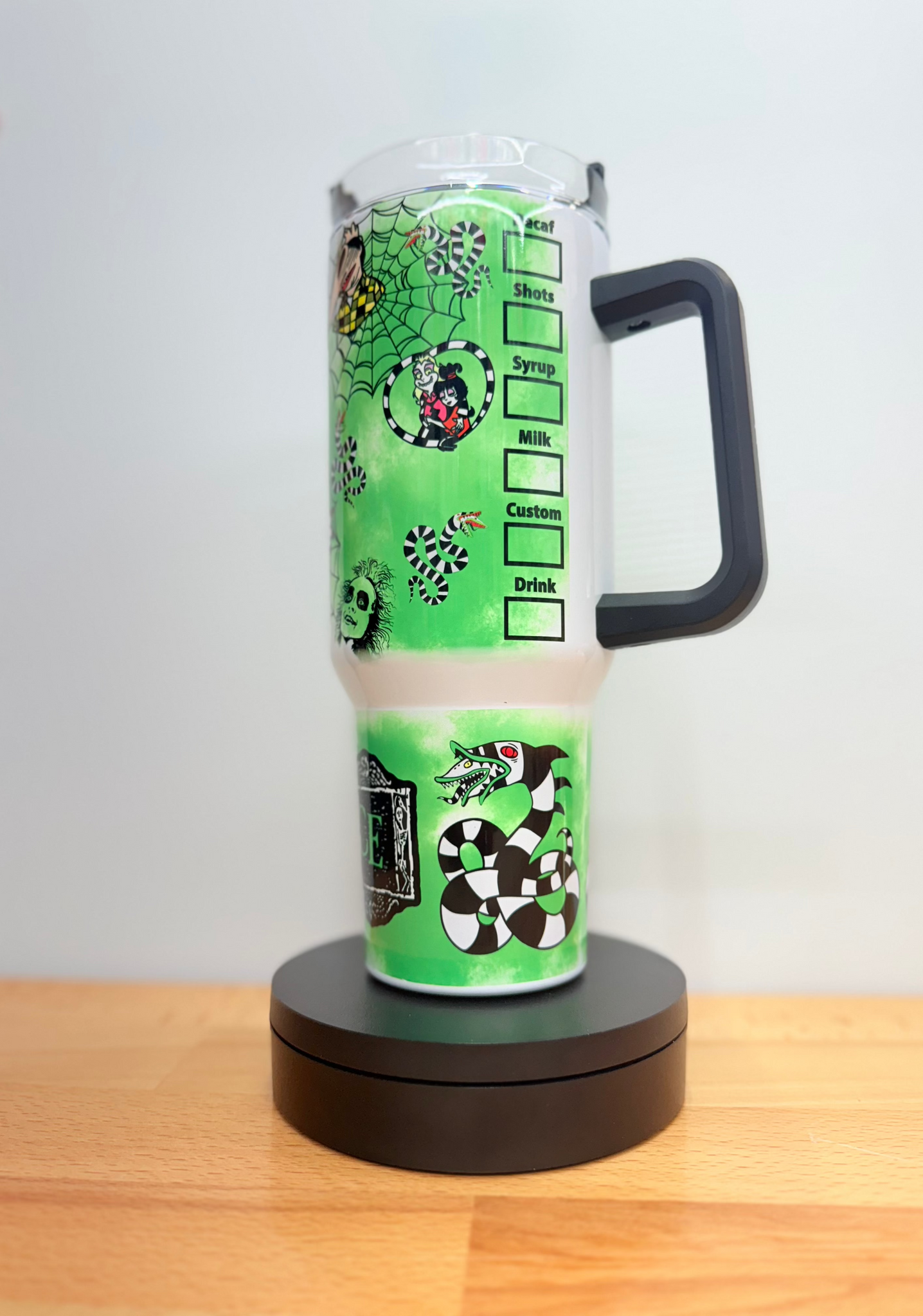 Stitch Beetlejuice 40oz Tumbler