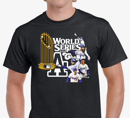 Los Angeles LA Dodgers World Series Champions 2024 T-Shirt new S2