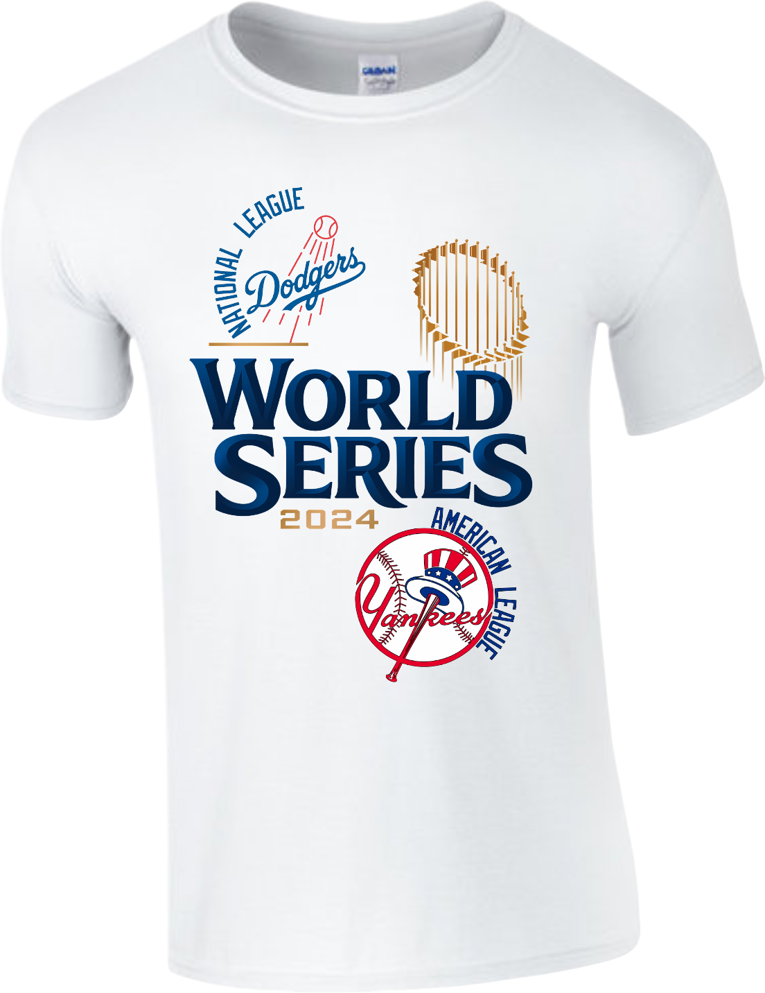 Los Angeles Dodgers vs. New York Yankees 2024 World Series T-Shirt